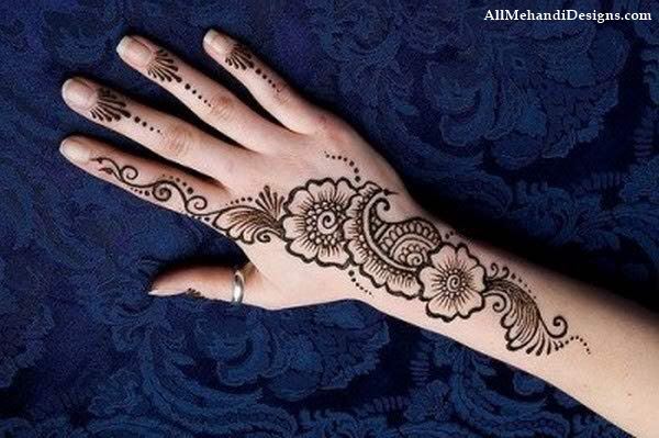 Top 20 Most Attractive Arabic Mehndi Designs, Easy to Learn Designs