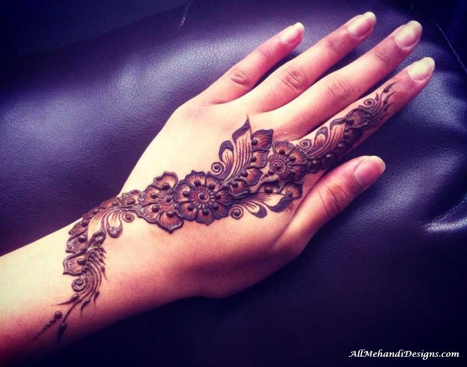 5-Minute Quick Finger Mehndi Designs For Eid 2020: Simple Arabic Henna  Patterns to Make Eid al-Fitr 2020 Beautiful (Watch Video Tutorials) | 🙏🏻  LatestLY