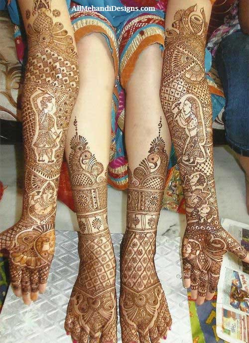 Bridal Hands Legs Heena Mehendi Designs 2022 - Jaipur Mehandi Artist
