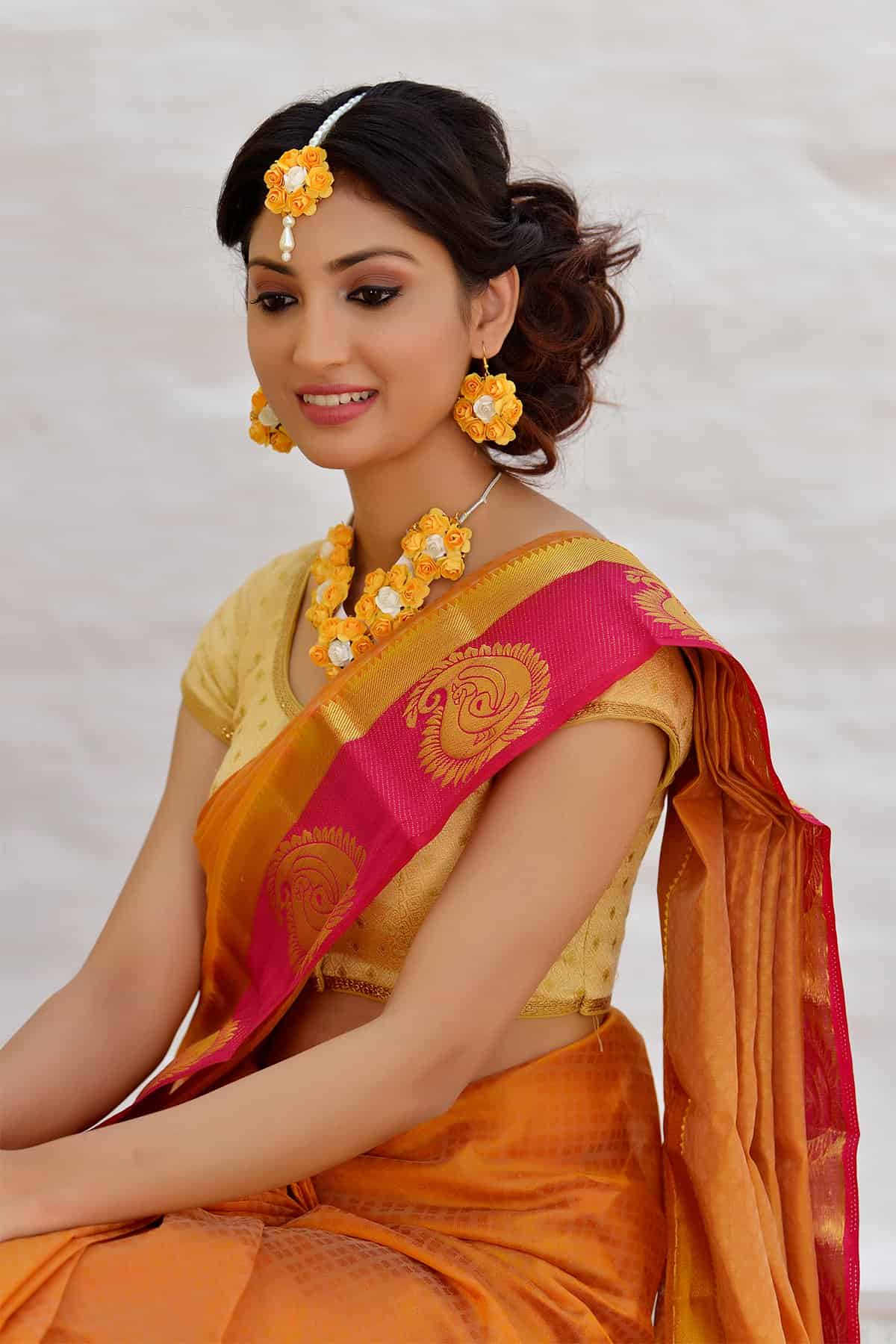 Mehndi Ceremony Sarees